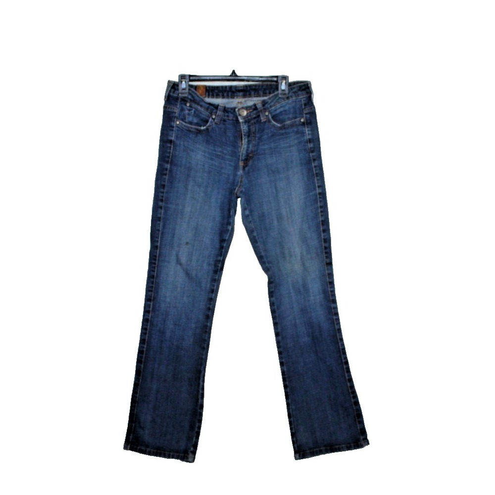 Aura Jeans Womens 32x31 Bootcut Medium Wash Stretch Blue Denim Classic Fit Pants